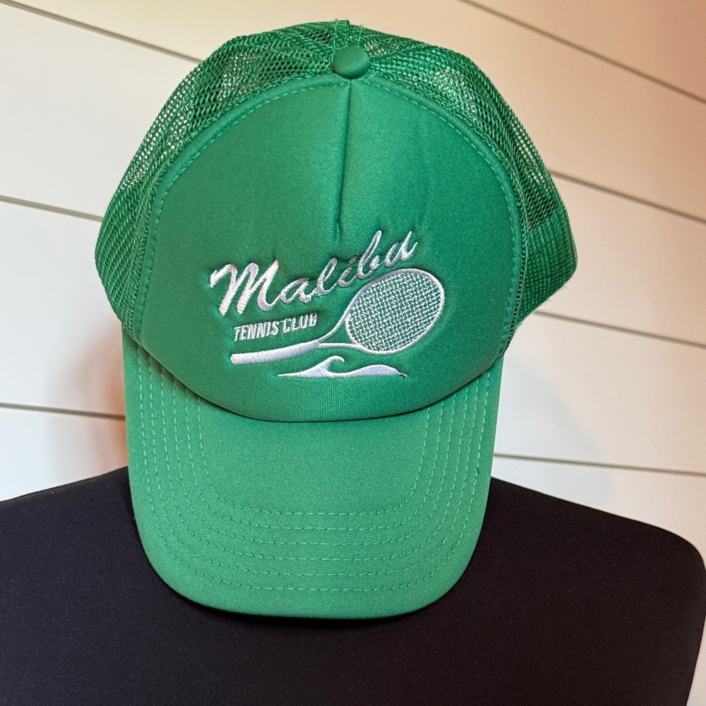 Malibu Green Tennis Club Mesh Cap